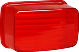 NTHREEAUTO Rear Tail Light Lens Cover Red Motorcycle Taillight Lenses Compatible with Yamaha Grizzly Kodiak Bigbear Bruin Rhino 450 660