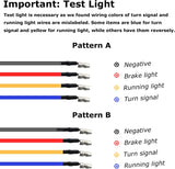 NTHREEAUTO Sequential Turn Signals Light LED Switchback Flowing Motorcycle Blinkers Universal Bullet Indicators Compatible with Harley Honda Kawasaki Yamaha Suzuki Off-road